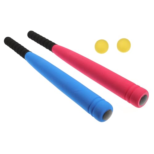 Abaodam 1 Satz Baseballschläger aus Schwamm Schaumstoff-Fußbälle für baseballschläger Outdoor- für Ballspielzeug im Freien Baseball Ball rot von Abaodam