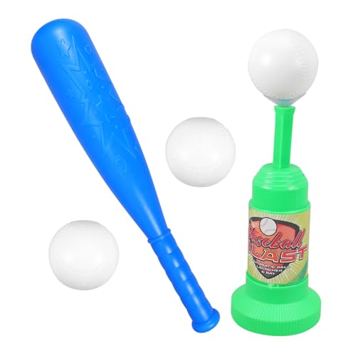 Abaodam 1 Satz Baseballspielzeug Spielschläger Automatisches Minibälle Baseball Trainingsgerät Outdoor Sportspiele Baseballschläger Und Selbstantreibende Pitching Maschine von Abaodam