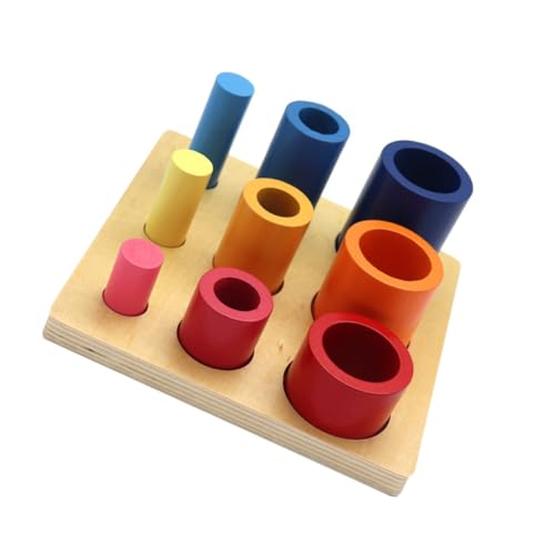 Abaodam 1 Satz Bausteine für früh kindliche Bildung mit geometrischer Form farblich passendes entwicklung kindliche entwicklung Cartoon-Blöcke Abaodam 1 Satz Bausteine für früh kindliche Bildung mit geometrischer Form farblich passendes entwicklung kindliche entwicklung Cartoon-Blöcke von Abaodam
