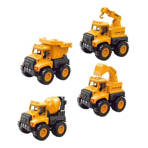 Abaodam 1 Satz Bauwagen Set für Teiliges Set mit Bagger Mischer Kran und Kippwagen Robuste Konstruktion Kreatives für Jungen für Baustellenabenteuer Abaodam 1 Satz Bauwagen Set für Teiliges Set mit Bagger Mischer Kran und Kippwagen Robuste Konstruktion Kreatives für Jungen für Baustellenabenteuer von Abaodam