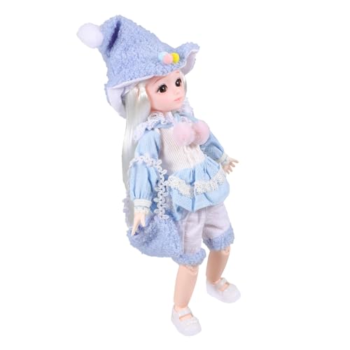Abaodam 1 Satz Bjd-gelenkpuppe Mädchen Fee Babypuppe Plüsch Ausgestopft Süße Puppe Bjd-Puppe Lebendige Puppe Sky-Blue Samt Abaodam 1 Satz Bjd-gelenkpuppe Mädchen Fee Babypuppe Plüsch Ausgestopft Süße Puppe Bjd-Puppe Lebendige Puppe Sky-Blue Samt von Abaodam