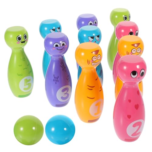 Abaodam 1 Satz Bowlingkugel Bowling Set kinderzimmer Educational Toys Kindergeburtstag Bowlingspiele für drinnen bowlen Plastikspielzeug Abaodam 1 Satz Bowlingkugel Bowling Set kinderzimmer Educational Toys Kindergeburtstag Bowlingspiele für drinnen bowlen Plastikspielzeug von Abaodam