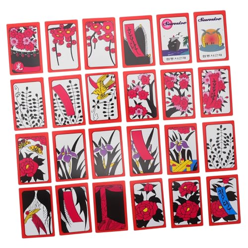 Abaodam Elegante Koreanische Pokerkarten Pokerkarten Aus Papier Tragbare Spielrequisiten Für Partys 3 5 X 5 5 cm 1er-Set von Abaodam