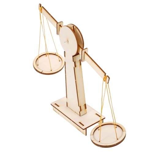 Abaodam 1 Satz DIY Holz Balance für Lernspielzeug Mathematik und Wissenschaft DIY Projekt zur Stärkung der Eltern Junge Mädchen Bindung Feinmotorik von Abaodam