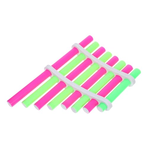Abaodam 1 Satz DIY Panflöte für Musikspielzeug zur Selbstmontage für Frühe Bildung Geeignet für Jungen und Mädchen Fördert und Musikalität Spaß und Lernmöglichkeiten von Abaodam