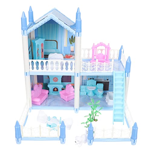 Abaodam 1 Satz DIY Puppenhaus Set Zimmer Terrassen Bastelset für Mädchen Miniatur Villa mit Garten Fördert Kreativität und Motorische Fähigkeiten Abaodam 1 Satz DIY Puppenhaus Set Zimmer Terrassen Bastelset für Mädchen Miniatur Villa mit Garten Fördert Kreativität und Motorische Fähigkeiten von Abaodam