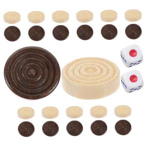 Abaodam 1 Satz Dame-Zubehör Schachfiguren-Set Brettspiel Teile Spiele Familienspiele Zubehör staubdichtes Klebeband Halterungen für Anzeigelampen Holz Dame Spielset aus Holz hölzern Abaodam 1 Satz Dame-Zubehör Schachfiguren-Set Brettspiel Teile Spiele Familienspiele Zubehör staubdichtes Klebeband Halterungen für Anzeigelampen Holz Dame Spielset aus Holz hölzern von Abaodam