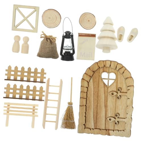 Abaodam Miniatur-weihnachtstür-frontmodell Weihnachtsdekor Miniatur-hausbausatz Kreatives Spielzeug Für Jungen Und Mädchen Abaodam Miniatur-weihnachtstür-frontmodell Weihnachtsdekor Miniatur-hausbausatz Kreatives Spielzeug Für Jungen Und Mädchen von Abaodam