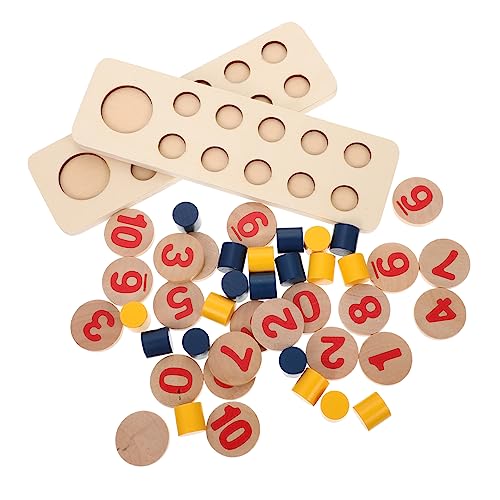 Abaodam 1 Satz Denkspielzeug Rechenregal Anhänger Lehrmittel, Digitales Gadget-Spender Kinderspielzeug Für Kleinkinder Flash- Spiele Holz Abaodam 1 Satz Denkspielzeug Rechenregal Anhänger Lehrmittel, Digitales Gadget-Spender Kinderspielzeug Für Kleinkinder Flash- Spiele Holz von Abaodam