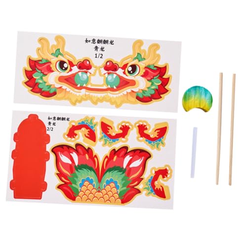 Abaodam 1satz Chinesische Drachen Dekoration Papier Drachen Girlande Bastelset Für Neujahr Traditionelle Handwerkskunst Für Feste Und Partys Für Kulturelle Feierlichkeiten Abaodam 1satz Chinesische Drachen Dekoration Papier Drachen Girlande Bastelset Für Neujahr Traditionelle Handwerkskunst Für Feste Und Partys Für Kulturelle Feierlichkeiten von Abaodam