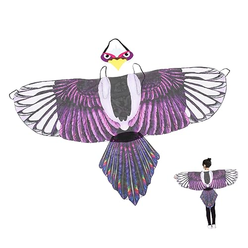 Abaodam 1 Satz Eagle Wing Kostümset für Kreatives Halloween Cosplay Accessoire für Bühnenaufführungen Leicht und Bequem für Jungen und Mädchen Abaodam 1 Satz Eagle Wing Kostümset für Kreatives Halloween Cosplay Accessoire für Bühnenaufführungen Leicht und Bequem für Jungen und Mädchen von Abaodam