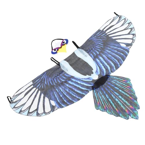 Abaodam 1 Satz Eagle Wings für Halloween Cosplay Realistische Vogelflügel Kostümzubehör für Halloween Accessoires für Partys und Fotoshootings Strapazierfähiges Material Leuchtende Farben Abaodam 1 Satz Eagle Wings für Halloween Cosplay Realistische Vogelflügel Kostümzubehör für Halloween Accessoires für Partys und Fotoshootings Strapazierfähiges Material Leuchtende Farben von Abaodam