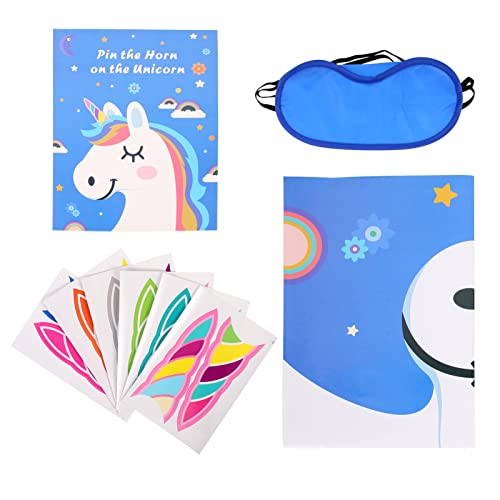 Abaodam 1 Satz Einhorn-Aufkleber Stecke Das Horn Auf Das Einhornspiel Geburtstagsfeier Einhorn Spiele Lustiges Einhorn-partyspiel Einzigartiges Einhorn-partyspiel Papier Blue Abaodam 1 Satz Einhorn-Aufkleber Stecke Das Horn Auf Das Einhornspiel Geburtstagsfeier Einhorn Spiele Lustiges Einhorn-partyspiel Einzigartiges Einhorn-partyspiel Papier Blue von Abaodam