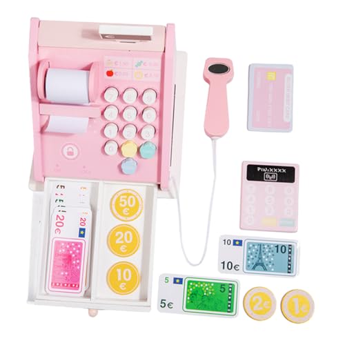 Abaodam 1 Satz Emulationsspielzeug Kassenregistratur Interaktives Kaufladen für Lernspielzeug Kreativität und Hand Augen Koordination in Pink Abaodam 1 Satz Emulationsspielzeug Kassenregistratur Interaktives Kaufladen für Lernspielzeug Kreativität und Hand Augen Koordination in Pink von Abaodam