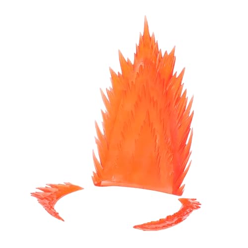 Abaodam 1satz Roter Energie-actionfigur-displayständer Mit Feuer-Effekten Für Anime-Figuren Dramatische Flamme Für Beeindruckende Inszenierungen Und Sammlungen Für Anime-enthusiasten von Abaodam