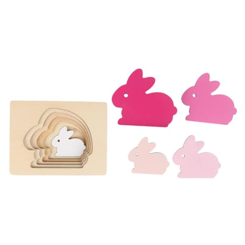 Abaodam 1 Satz Farberkennungsspielzeug Puzzle rätselbuch weinachtsgeschte weichnachtsgeschke Puzzlematte Kaninchen Holzrätsel lustiges passendes Puzzle hölzern Rosa Abaodam 1 Satz Farberkennungsspielzeug Puzzle rätselbuch weinachtsgeschte weichnachtsgeschke Puzzlematte Kaninchen Holzrätsel lustiges passendes Puzzle hölzern Rosa von Abaodam