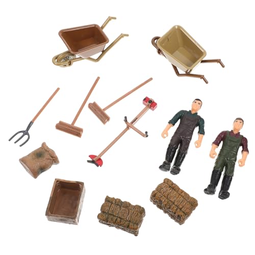 Abaodam 1 Satz Farm Spielzeugset für Teiliges Zubehör mit Realistischen Figuren und Fahrzeugen für Kreative Rollenspiele und Sandkasten Deko Abaodam 1 Satz Farm Spielzeugset für Teiliges Zubehör mit Realistischen Figuren und Fahrzeugen für Kreative Rollenspiele und Sandkasten Deko von Abaodam