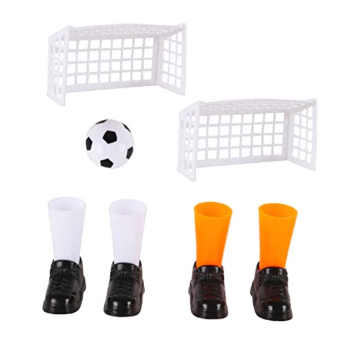 Abaodam 1 Satz Finger Fußball interaktives leuchtspielzeug Leichtes Mini- Fingerspiel interaktives Fußballspielzeug Tischfußballspielzeug Plastik von Abaodam