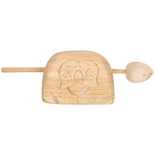 Abaodam Musikinstrumenten-Set Für Kinder – Fischtrommel-Spielzeug Aus Holz – Pädagogisches Kinderspielzeug – Rhythmus-Spielzeug Für Kleinkinder – Für Kinder von Abaodam