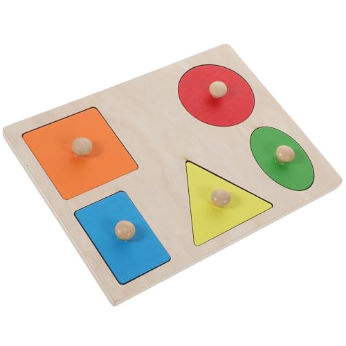 Abaodam 1 Satz Form passendes holzspielzeug Shape Matching Lernspielzeug Pädagogisches Formenmatch Geburtstagsgeschenk Hilfsmittel für den Kindergarten hölzern Abaodam 1 Satz Form passendes holzspielzeug Shape Matching Lernspielzeug Pädagogisches Formenmatch Geburtstagsgeschenk Hilfsmittel für den Kindergarten hölzern von Abaodam