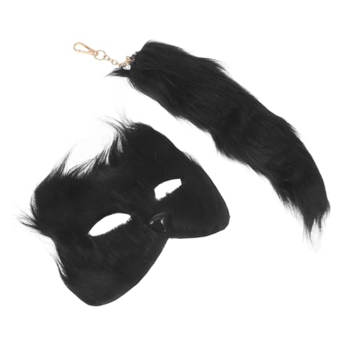 Abaodam 1 Satz Fuchs Maske mit Flauschigem Tierkostüm Accessoire für Halloween und Cosplay Praktisch und Vielseitig für Karneval und Kostümpartys Abaodam 1 Satz Fuchs Maske mit Flauschigem Tierkostüm Accessoire für Halloween und Cosplay Praktisch und Vielseitig für Karneval und Kostümpartys von Abaodam
