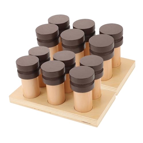 Abaodam 1 Satz Geruchseimer Holz - Holzmaterial Pädagogisches Geruchssinn Montessori- für Geruchsspielzeug für Babys hölzern Abaodam 1 Satz Geruchseimer Holz - Holzmaterial Pädagogisches Geruchssinn Montessori- für Geruchsspielzeug für Babys hölzern von Abaodam