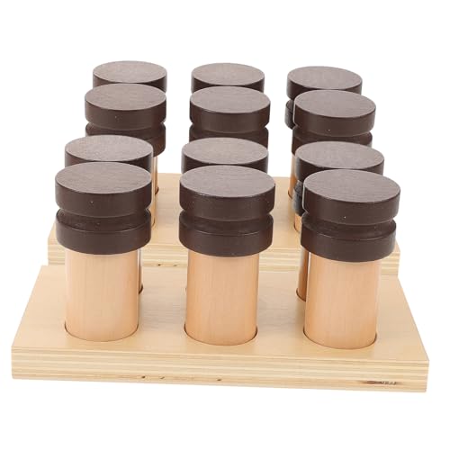 Abaodam 1 Satz Geruchseimer Sensorisches Für Kleinkinder Geruchssinn Flasche Trainingsspielzeug Für Kleinkinder Montessori-trainingsspielzeug Geruchsspielzeug Für Babys Hölzern Abaodam 1 Satz Geruchseimer Sensorisches Für Kleinkinder Geruchssinn Flasche Trainingsspielzeug Für Kleinkinder Montessori-trainingsspielzeug Geruchsspielzeug Für Babys Hölzern von Abaodam