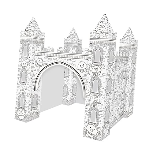 Abaodam 1 Satz Graffiti- bastelset bastelsets+für+ Hand dekoring Dekoration D-Puzzle 3D-Färbungspuzzle DIY Malpuzzle Papier Burg 3D-Schlosszeichnung Weiß Abaodam 1 Satz Graffiti- bastelset bastelsets+für+ Hand dekoring Dekoration D-Puzzle 3D-Färbungspuzzle DIY Malpuzzle Papier Burg 3D-Schlosszeichnung Weiß von Abaodam