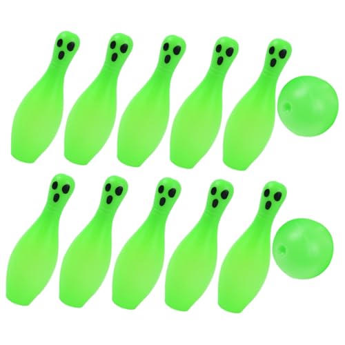 Abaodam 1 Satz Halloween Halloween Toys Glowing Toys Halloween-Bowling-Set Fröhliches glühen Sport Bogenschießen Halloween-Bowlingkugeln Party-Bowling Light Green Abaodam 1 Satz Halloween Halloween Toys Glowing Toys Halloween-Bowling-Set Fröhliches glühen Sport Bogenschießen Halloween-Bowlingkugeln Party-Bowling Light Green von Abaodam