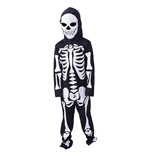 Abaodam 1 Satz Halloween-Skelettkostüm Kinderkostüme Kostüm Halloween Strampler kinderkostum halloween costume halloween Skelett-Halloween-Bodysuit Cosplay-Outfit von Abaodam