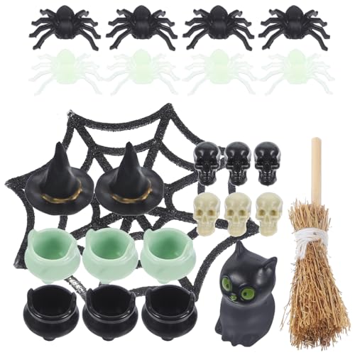 Abaodam 1 Satz Halloween-Wohndekoration halloween figuren halloween-figuren Halloween Gartenornamente Mini- Miniatur-Dinge Halloween-Miniaturornamente Miniatur-Hexenhüte Plastik Abaodam 1 Satz Halloween-Wohndekoration halloween figuren halloween-figuren Halloween Gartenornamente Mini- Miniatur-Dinge Halloween-Miniaturornamente Miniatur-Hexenhüte Plastik von Abaodam
