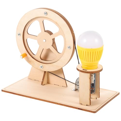 Abaodam 1 Satz Handgenerator bastelset basteln für bastelmaterial für Lernspielzeug handkurbel generatoren Handkurbelgenerator Bildungswissenschafts-Kit Glas von Abaodam