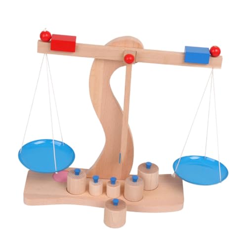 Abaodam 1 Satz Hölzerne Digitale Waage Balancespielzeug Balance Scale Toy Maßstabsgetreues Pädagogisches Waage Balance-Kits Aus Holz Im Holzmaßstab Abaodam 1 Satz Hölzerne Digitale Waage Balancespielzeug Balance Scale Toy Maßstabsgetreues Pädagogisches Waage Balance-Kits Aus Holz Im Holzmaßstab von Abaodam