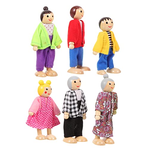 Abaodam 1 Satz Hölzerne Puppe Kinderspielzeug Figuren Für Babys Figuren Für Rollenspielpuppen Puppen Winzige Menschenfiguren Hauspuppen Minifiguren Stoff Abaodam 1 Satz Hölzerne Puppe Kinderspielzeug Figuren Für Babys Figuren Für Rollenspielpuppen Puppen Winzige Menschenfiguren Hauspuppen Minifiguren Stoff von Abaodam