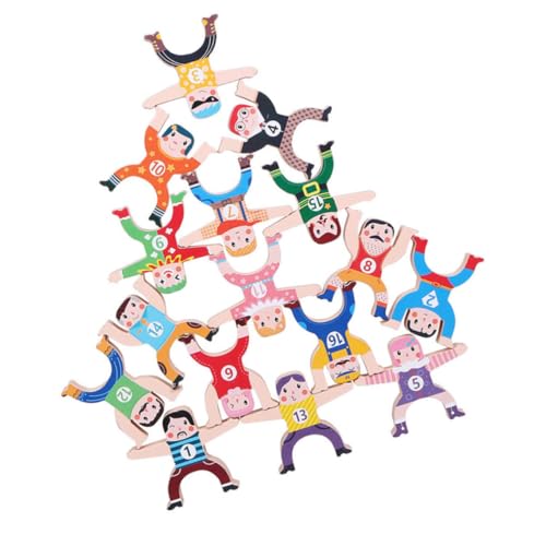 Abaodam 1 Satz Holz Balance Spielblöcken für Kreatives Gleichgewicht und Koordination für Drinnen und Draußen Geeignet für Kleine Hände Abaodam 1 Satz Holz Balance Spielblöcken für Kreatives Gleichgewicht und Koordination für Drinnen und Draußen Geeignet für Kleine Hände von Abaodam