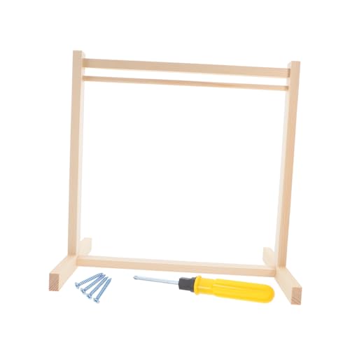 Abaodam 1 Satz Holz Puppen Kleiderständer Garderobe für Puppen mit Kleiderbügeln Organizer für Puppenkleidung für Puppenhaus Zubehör und Shower Deko Abaodam 1 Satz Holz Puppen Kleiderständer Garderobe für Puppen mit Kleiderbügeln Organizer für Puppenkleidung für Puppenhaus Zubehör und Shower Deko von Abaodam