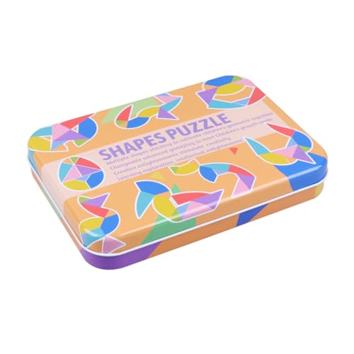 Abaodam 1 Satz Holz Tangram Puzzle Kreatives Lernspiel für Eiform Pädagogisches für Frühe Entwicklung für Geburtstage und Abaodam 1 Satz Holz Tangram Puzzle Kreatives Lernspiel für Eiform Pädagogisches für Frühe Entwicklung für Geburtstage und von Abaodam