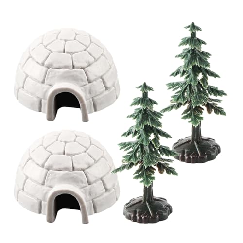 Abaodam 1 Satz Iglu-Modell Mini-weihnachtsfiguren Miniatur-iglu-Spielzeug Realistische Zahlen Polarfiguren Puppenhaus Eishaus Mini-Weihnachtsbaum-Dekoration Antarktis-Figur Plastik Abaodam 1 Satz Iglu-Modell Mini-weihnachtsfiguren Miniatur-iglu-Spielzeug Realistische Zahlen Polarfiguren Puppenhaus Eishaus Mini-Weihnachtsbaum-Dekoration Antarktis-Figur Plastik von Abaodam