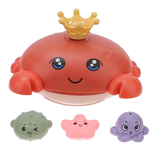 Abaodam 1 Satz Induktions-Wassersprühkugel Schwimmbad Luft Krabbe Water Toys for Bath Toys Abs Orange Abaodam 1 Satz Induktions-Wassersprühkugel Schwimmbad Luft Krabbe Water Toys for Bath Toys Abs Orange von Abaodam