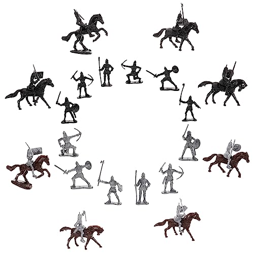 Abaodam 1 Satz Kavallerie- -Modell Spielzeugsoldatenmodelle Ritterfigur Schloss-spielset Lernspielzeug Ritterburg-spielset Mittelalterliche Burganlage Kind Kunsthandwerk Plastik Mini Abaodam 1 Satz Kavallerie- -Modell Spielzeugsoldatenmodelle Ritterfigur Schloss-spielset Lernspielzeug Ritterburg-spielset Mittelalterliche Burganlage Kind Kunsthandwerk Plastik Mini von Abaodam