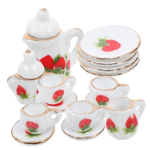 Abaodam 1 Satz Keramik-Teeservice-Modell Mini-Espresso Fein klein Zubehör für Puppenhäuser Miniaturvorräte Geburtstagsgeschenke Mini-Küchenzubehör Miniatur-Dinge Abaodam 1 Satz Keramik-Teeservice-Modell Mini-Espresso Fein klein Zubehör für Puppenhäuser Miniaturvorräte Geburtstagsgeschenke Mini-Küchenzubehör Miniatur-Dinge von Abaodam