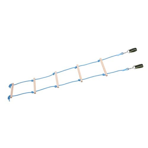 Abaodam 1 Satz Kinderkletterleiter Strickleiter Für Zubehör Für Klettergerüste Kletterleiter Schaukel Strickleiter Trittleiter Aus Holz Leiterbügel Polyester Sky-Blue Abaodam 1 Satz Kinderkletterleiter Strickleiter Für Zubehör Für Klettergerüste Kletterleiter Schaukel Strickleiter Trittleiter Aus Holz Leiterbügel Polyester Sky-Blue von Abaodam