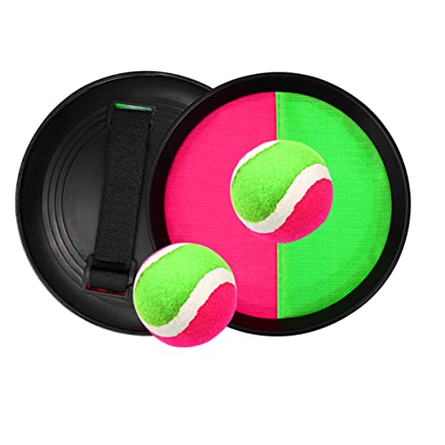 Abaodam 1 Satz Klebriger Ball Eltern-Kind- Mit Klebrigem Ball Zum Fangen Von Ballspielen Interaktives Outdoor- Kugelspielzeug Pp. Abs von Abaodam