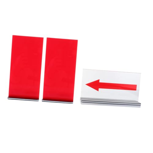 Abaodam Schiedsrichterbedarf - Basketball-Aufschlag-umwandlungstafel Rot Und Tragbar Schilder-Set von Abaodam