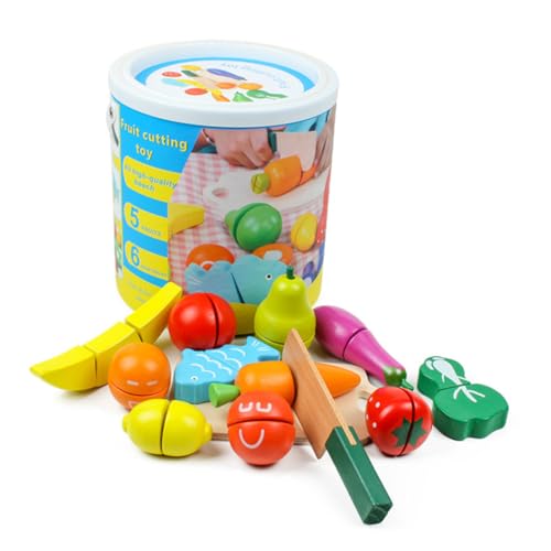 Abaodam 1 Satz Küchenspielzeug aus Holz holzspielzeug für Fun Toy funnytoys Simulation Kind spielt Fruchtspielzeug schneiden Hölzern Colorful Abaodam 1 Satz Küchenspielzeug aus Holz holzspielzeug für Fun Toy funnytoys Simulation Kind spielt Fruchtspielzeug schneiden Hölzern Colorful von Abaodam