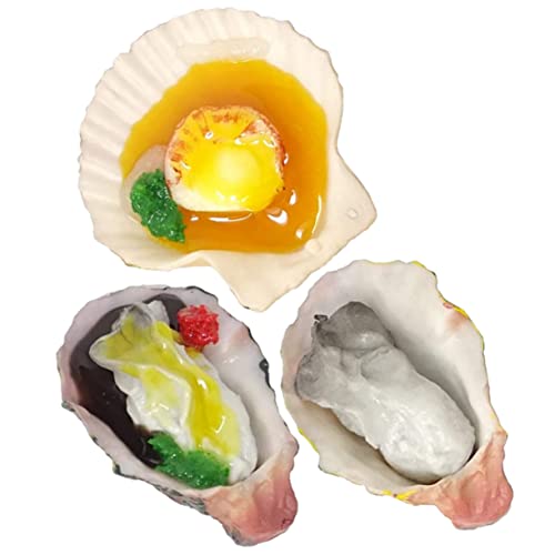 Abaodam 1 Satz Künstliche Austernmodelle Langustenwerkzeug Servierplatten Tank Spielzeugnahrung Luft Gefälscht Fisch Nuss Deckel Cracker Krabbe Strand Aquarium Muscheln PVC Abaodam 1 Satz Künstliche Austernmodelle Langustenwerkzeug Servierplatten Tank Spielzeugnahrung Luft Gefälscht Fisch Nuss Deckel Cracker Krabbe Strand Aquarium Muscheln PVC von Abaodam