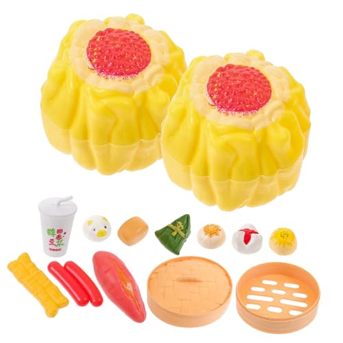Abaodam 1 Satz Lebensmittelspielzeug Aus Kunststoff Simulationsspielzeug Küchenspielzeug Essensspielset Für Pädagogisches Lebensmittel-spielset-spielzeuge Plastik von Abaodam