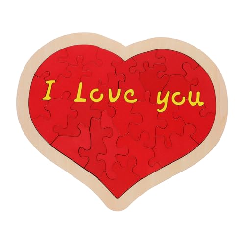 Abaodam 1 Satz Liebespuzzlespielzeug Herzen Hochzeit eins kleine Rätsel Valentinstag Herz Ehemann Holz Geburtstagsgeschenk holzspielzeug Herz-Puzzle leer Vorschlag Requisiten rot Abaodam 1 Satz Liebespuzzlespielzeug Herzen Hochzeit eins kleine Rätsel Valentinstag Herz Ehemann Holz Geburtstagsgeschenk holzspielzeug Herz-Puzzle leer Vorschlag Requisiten rot von Abaodam