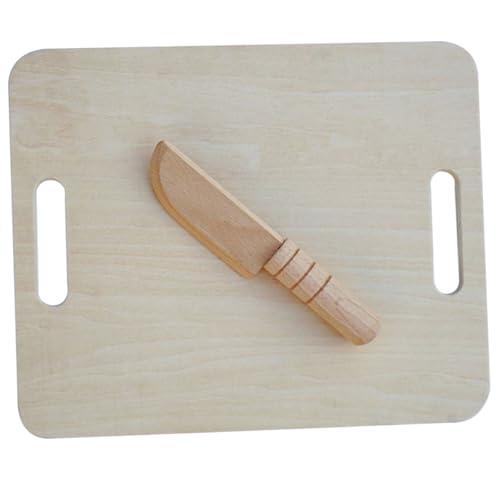 Abaodam 1 Satz Messer Schneidebrett Küchenschneider Spielendes Hauskinderspielzeug Simuliertes Schneidespielzeug Gemüse Sicherer Kinderkochspielzeug Heimspielzeug Holz Abaodam 1 Satz Messer Schneidebrett Küchenschneider Spielendes Hauskinderspielzeug Simuliertes Schneidespielzeug Gemüse Sicherer Kinderkochspielzeug Heimspielzeug Holz von Abaodam