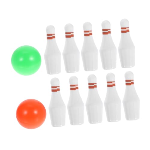 Abaodam 1 Satz Mini Bowling Set für Puppenhaus Dekoration Pins Bälle Kegelspiel für Miniatur Bowling Modell Stilvolle Wohnaccessoires Abaodam 1 Satz Mini Bowling Set für Puppenhaus Dekoration Pins Bälle Kegelspiel für Miniatur Bowling Modell Stilvolle Wohnaccessoires von Abaodam